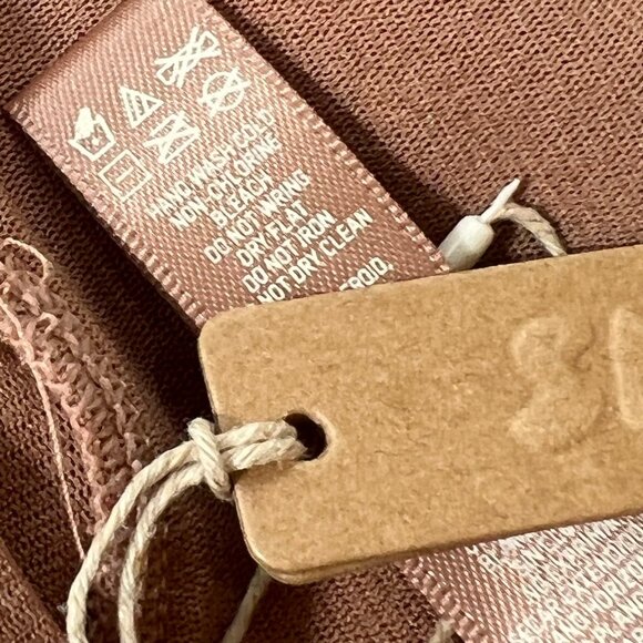 SKIMS Summer Mesh Scoop Bralette Sienna XS - Picture 10 of 12